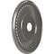 Ekena Millwork Berkshire Thermoformed PVC Ceiling Medallion Fits Canopies up to 10 1/8-in., Aged Dark Steel CMP22BECST - alternate 5